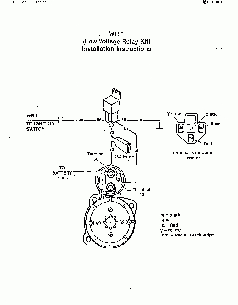 Starter Relay (Solenoid) 101 - Yamaha Grizzly Atv Forum - Starter Solenoid Wiring Diagram Ford ...