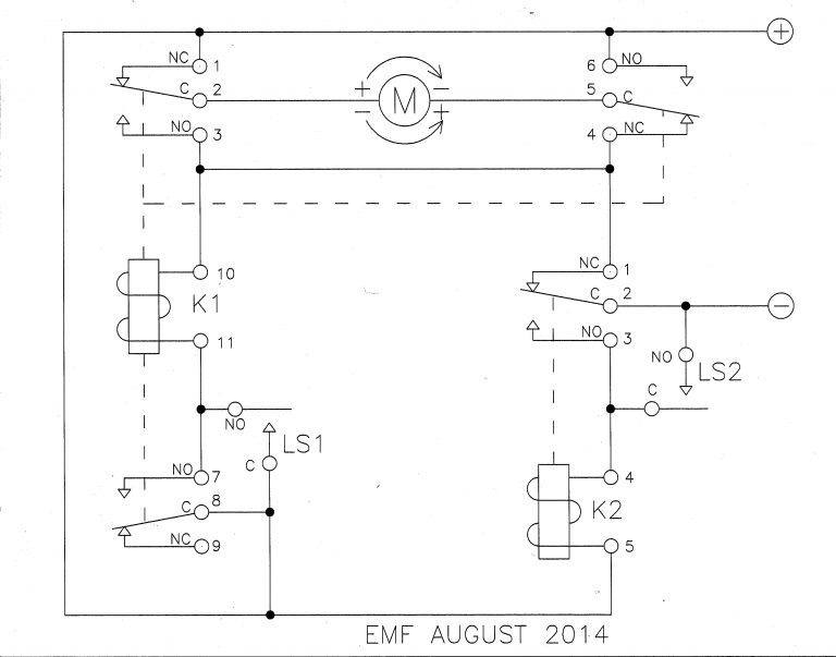 Relay - Limit Switches To Control Motor Direction - Electrical - 12 ...