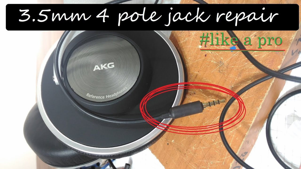 Repair/fix Headpones 3.5Mm 4 Pole Jack/plug [Like A Pro] - Youtube - 4 Pole 3.5Mm Jack Wiring Diagram