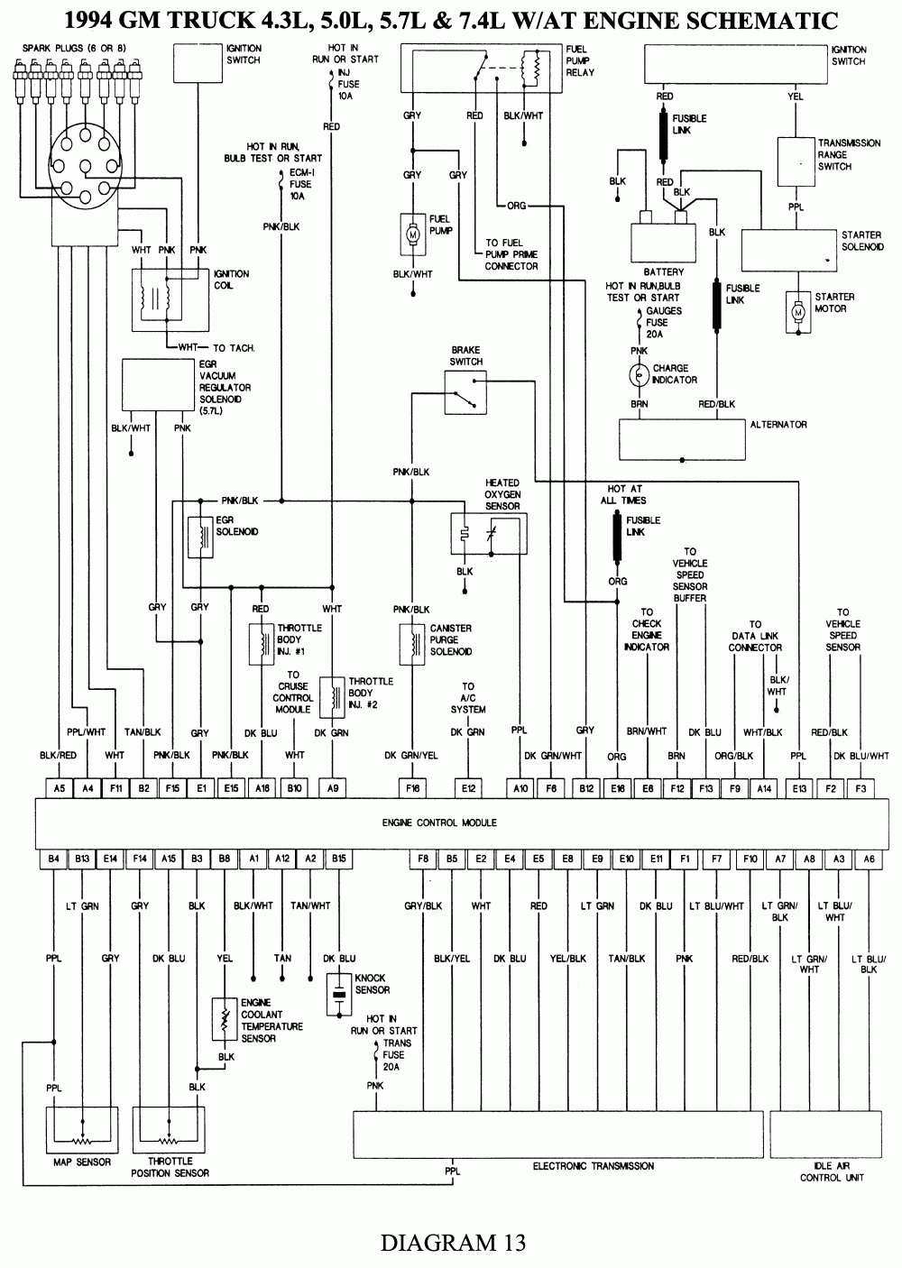 Repair Guides | Wiring Diagrams | Wiring Diagrams | Autozone - Chevy Wiring Harness Diagram