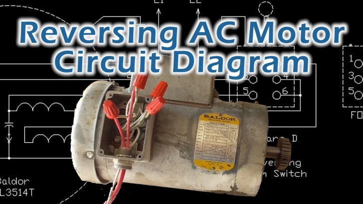 Reverse Baldor Single Phase Ac Motor Circuit Diagram - Youtube - Ac