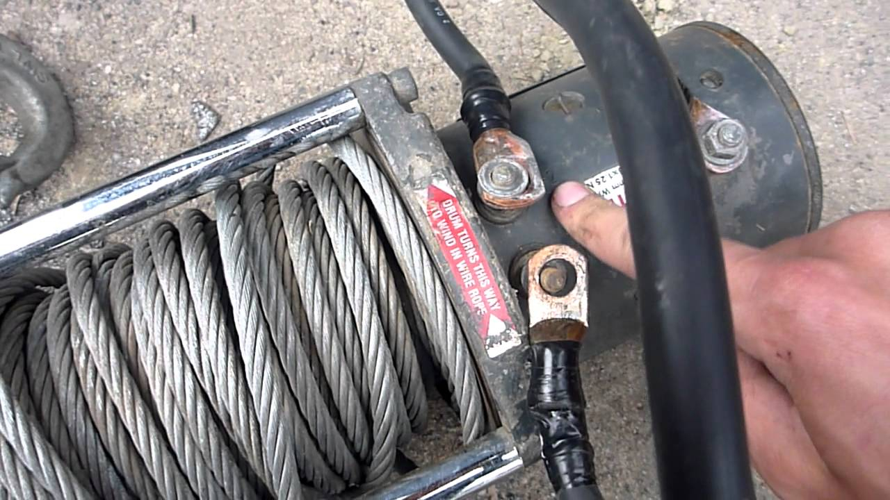 Rewiring And Troubleshooting A Warn M8000 Winch - Part 1 - Youtube - Waren Winch Wiring Diagram