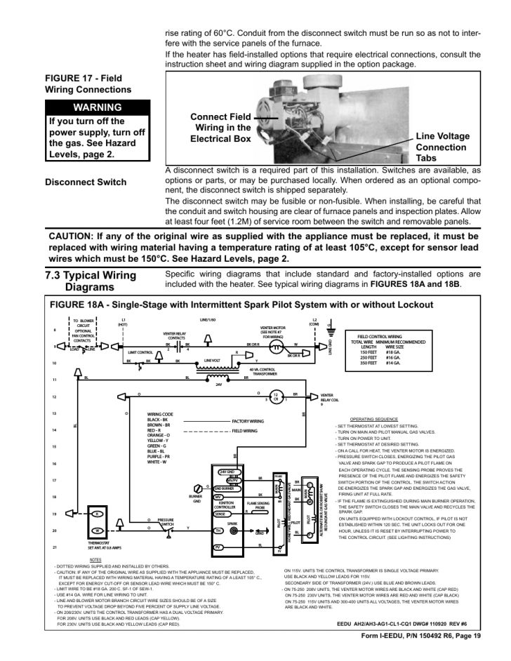Reznor Heater Wiring Diagram Manual EBooks Reznor Heater Wiring