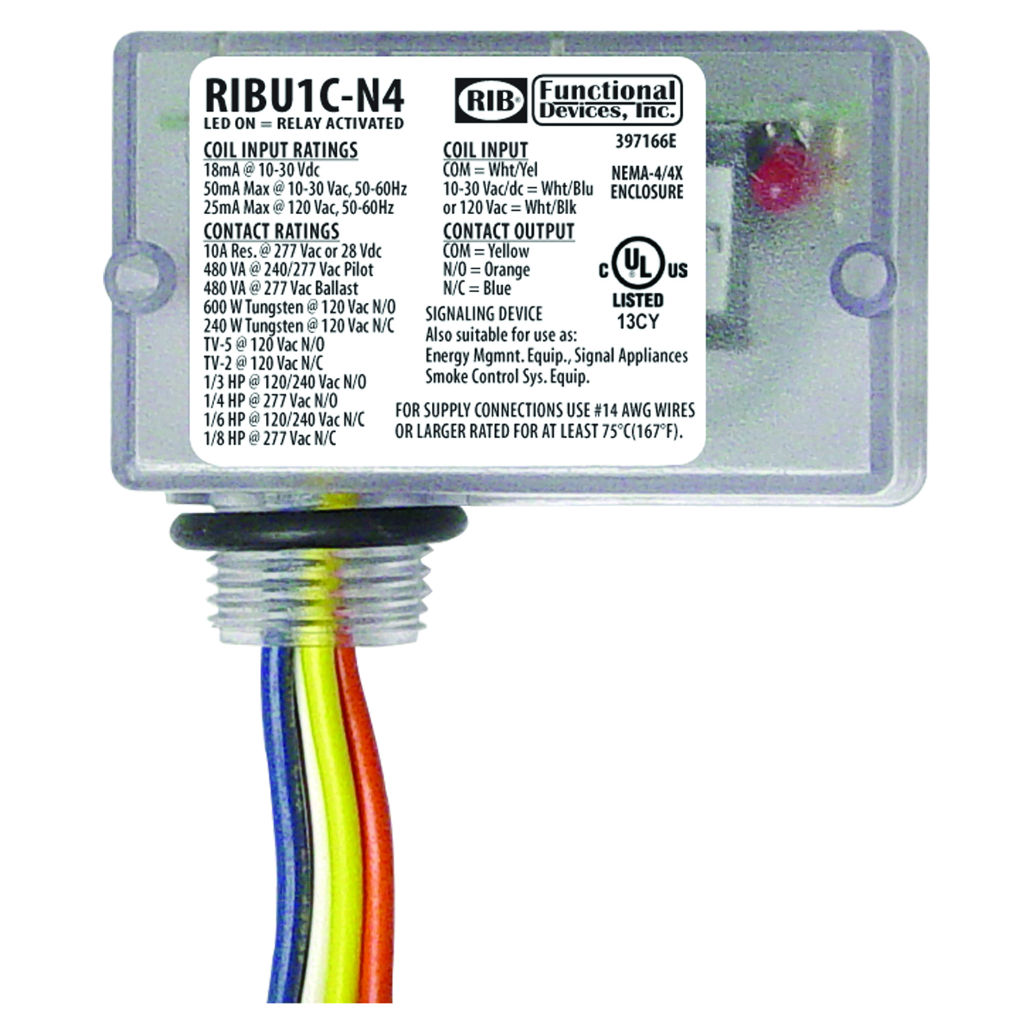 Ribu1C | Rib Relays - Rib Relay Wiring Diagram