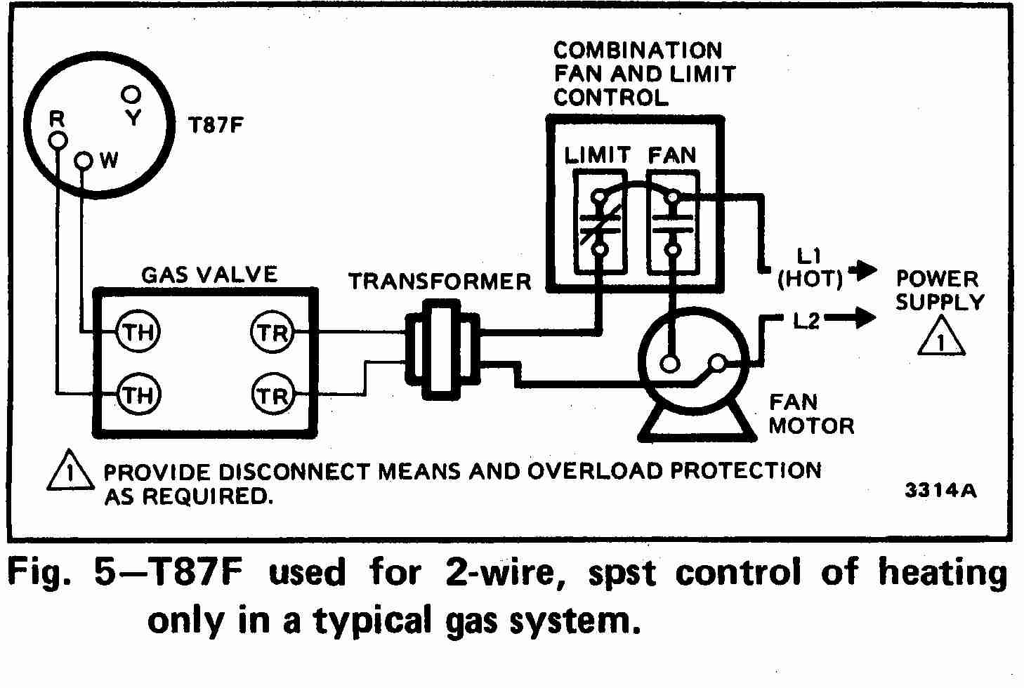 Room Thermostat Wiring Diagrams For Hvac Systems - Hvac Thermostat Wiring Diagram