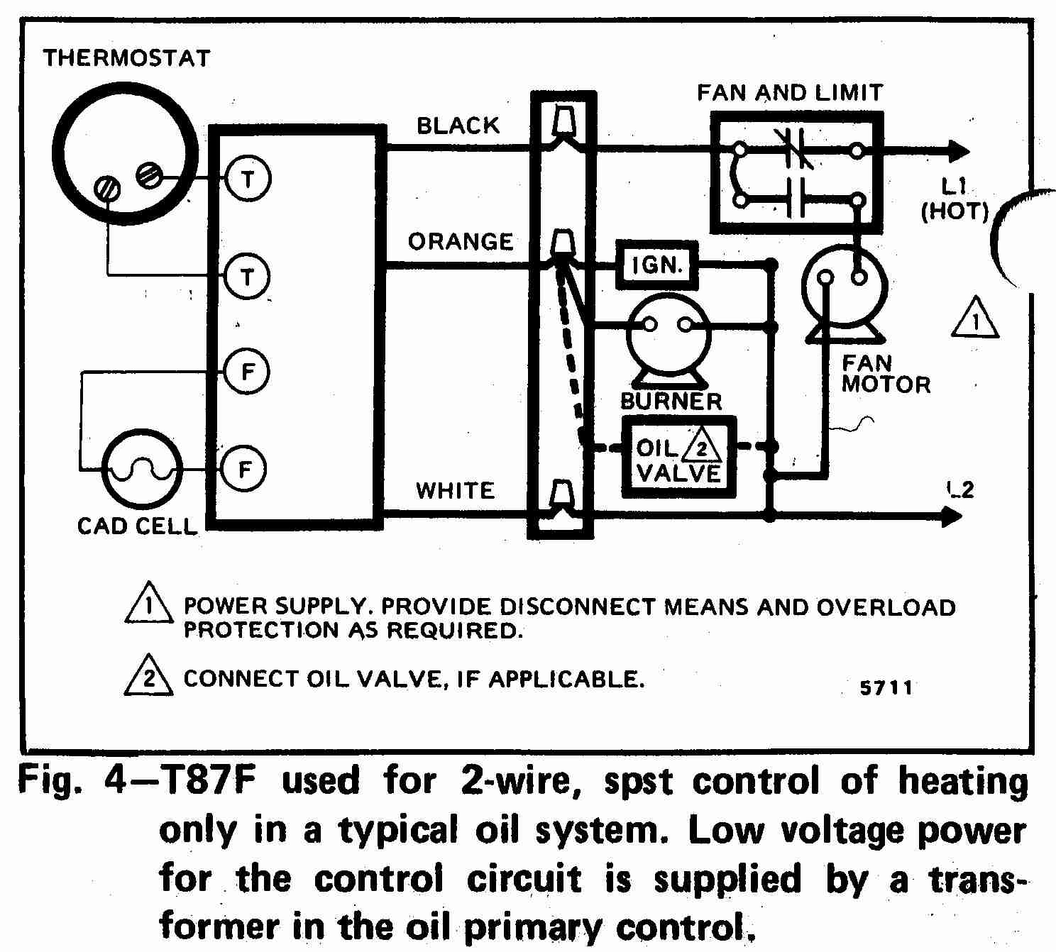 Room Thermostat Wiring Diagrams For Hvac Systems - Thermostat Wiring Diagram