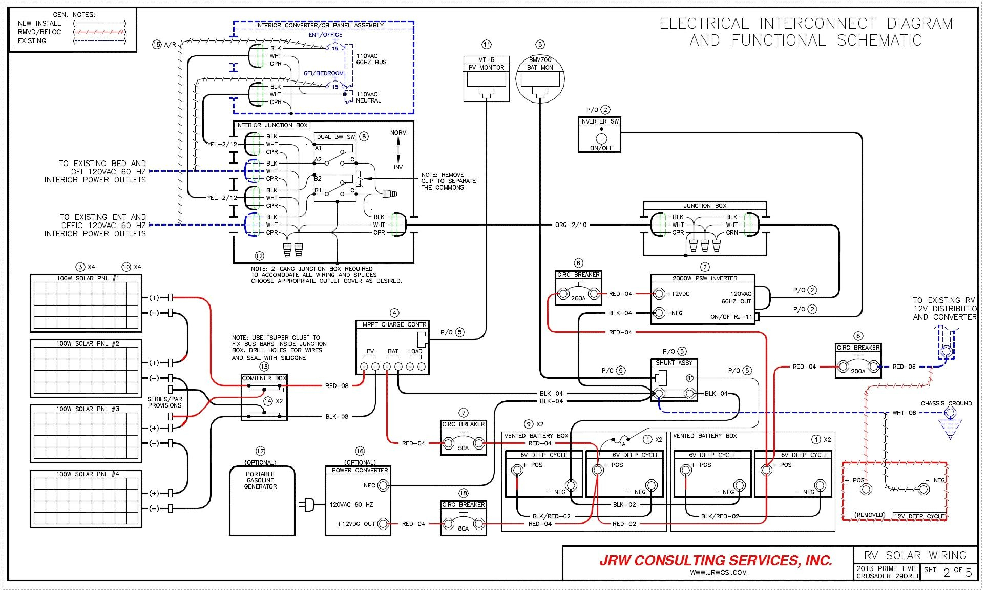 Rv Electric Wiring Diagram | Wiring Diagram - Rv Electrical Wiring Diagram