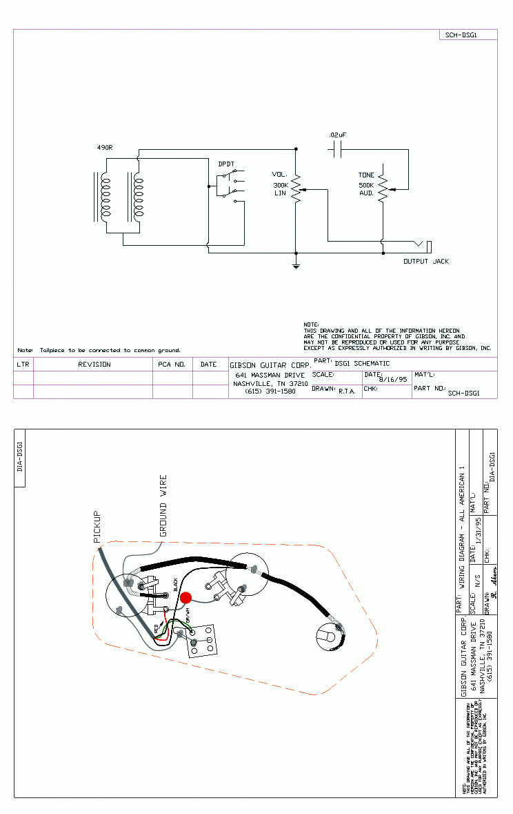 Schematics - Gibson Sg Wiring Diagram