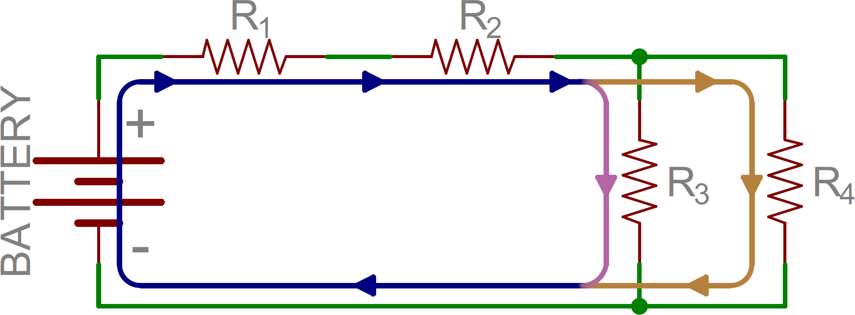 Series And Parallel Circuits - Learn.sparkfun - Parallel Wiring Diagram