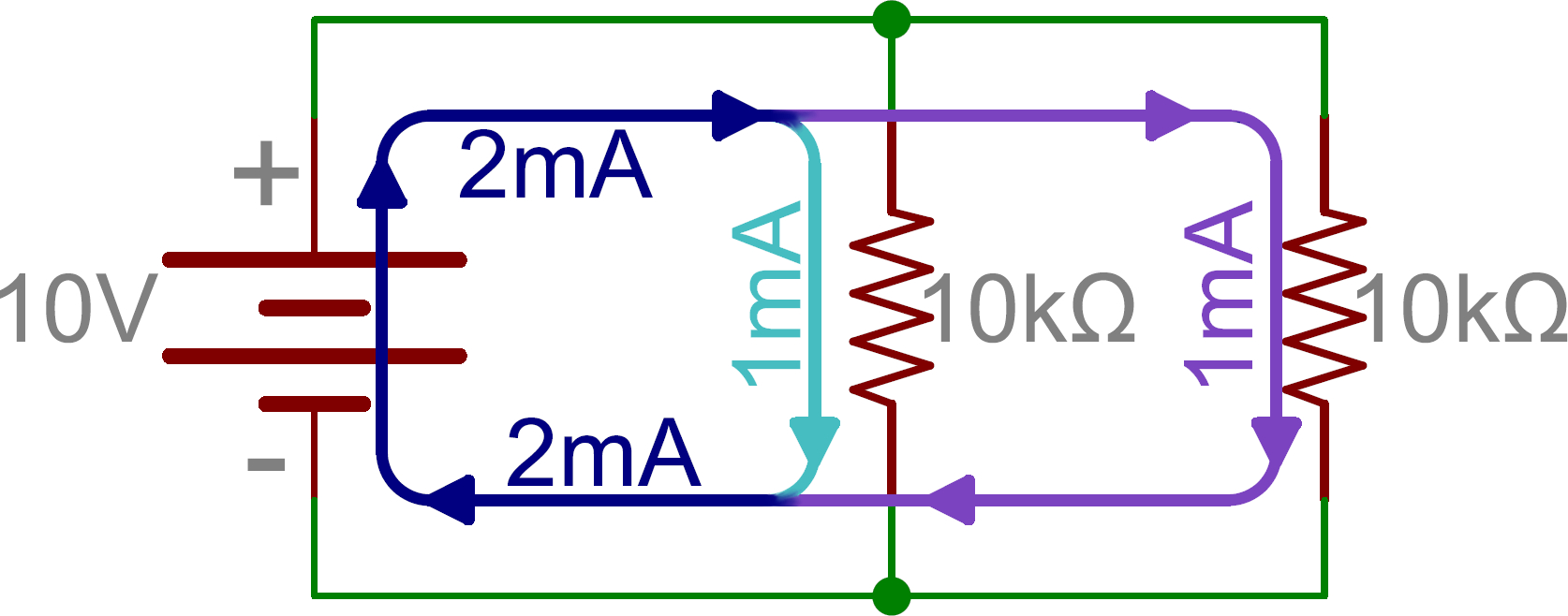 Series And Parallel Circuits - Learn.sparkfun - Parallel Wiring Diagram