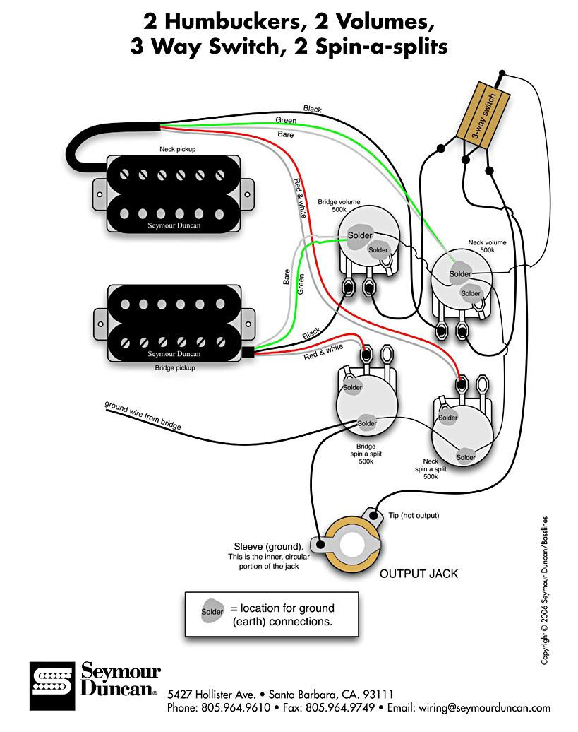 Seymour Duncan Little 59 Wiring Schematic Diagram At