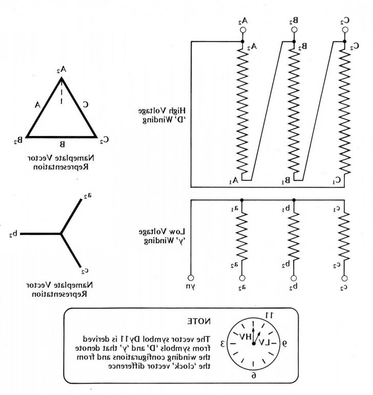 Single Phase Transformer Wiring Diagram Symbols For Three Phase 3