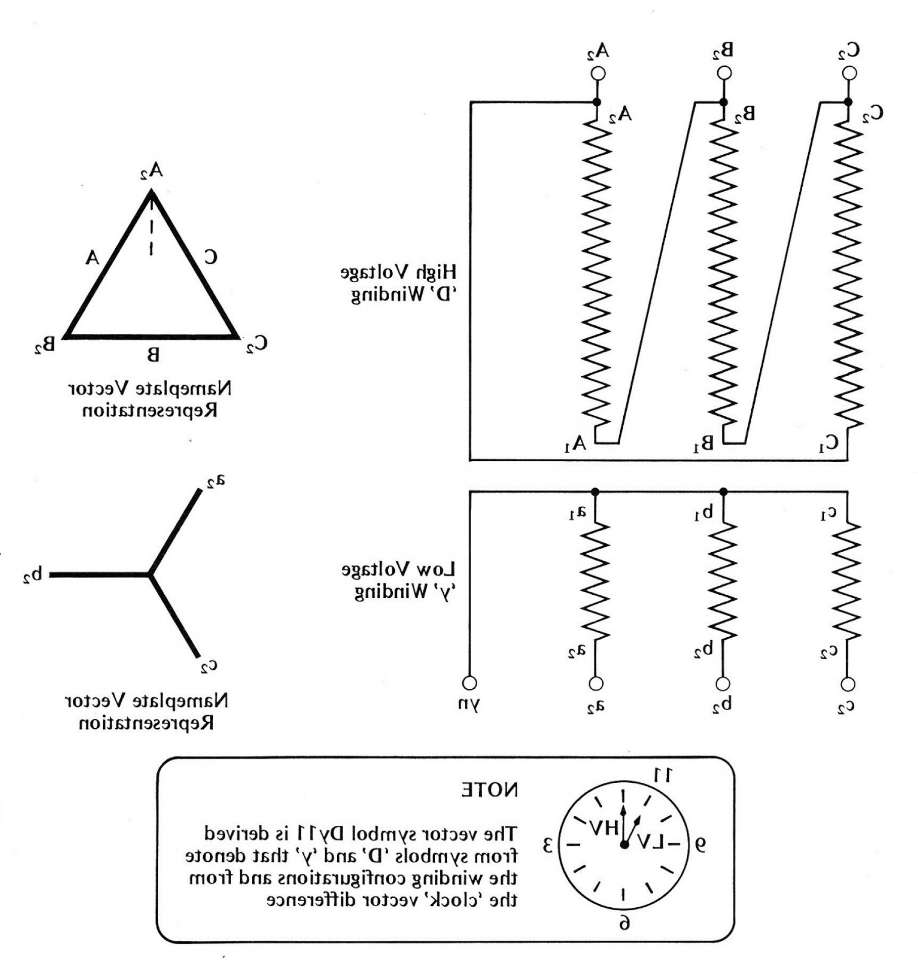 Single Phase Transformer Wiring Diagram Symbols For Three Phase - 3 Phase Transformer Wiring Diagram