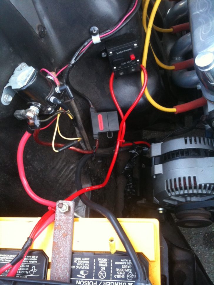 Single Wire Alternator Install On A 1966 Mustang Problems? - Ford - One
