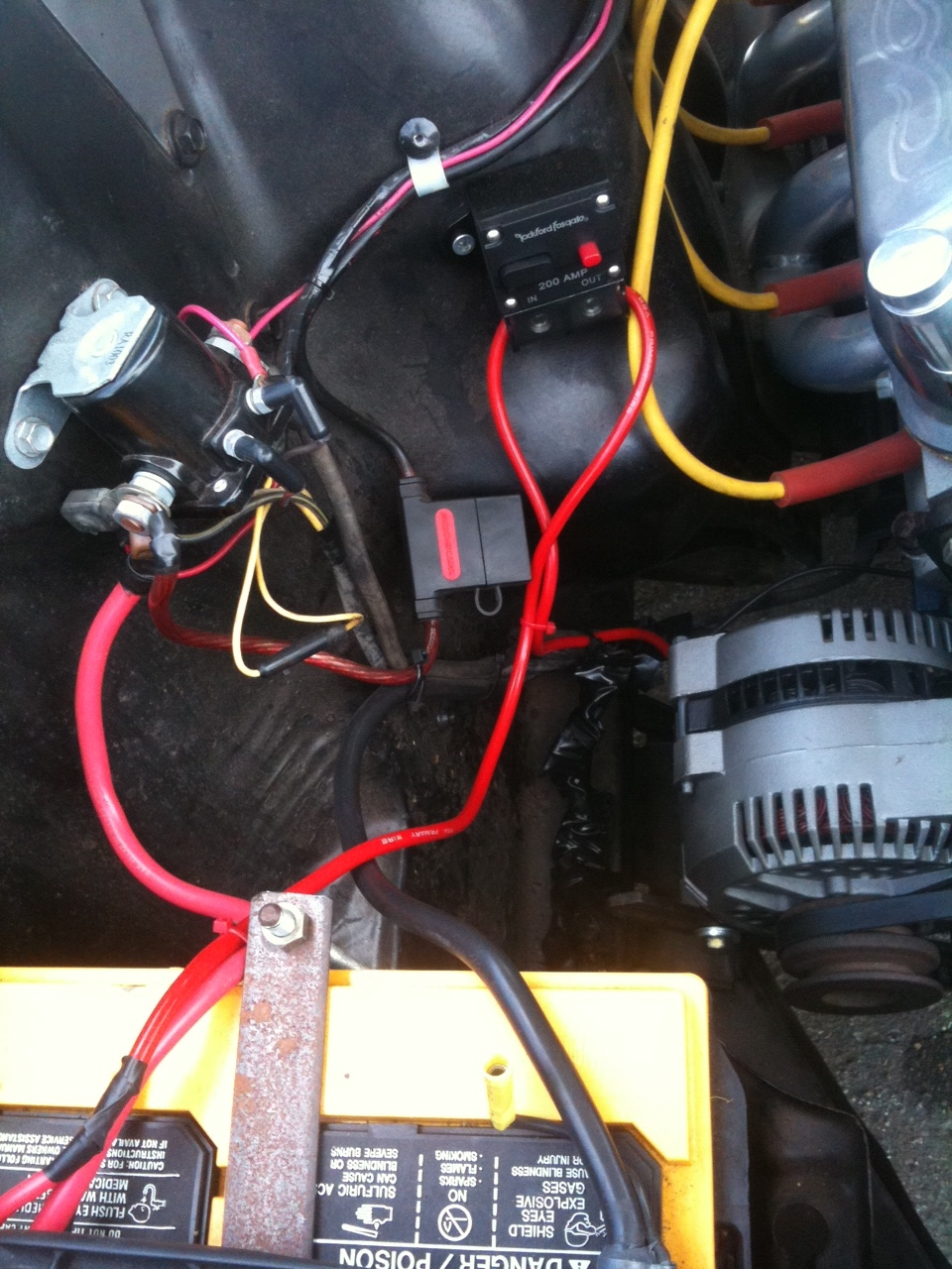 Single Wire Alternator Install On A 1966 Mustang Problems? - Ford - One Wire Alternator Wiring Diagram