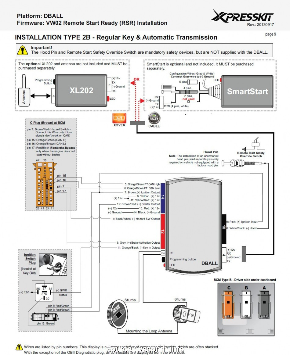 Smart Remote Starter Diagram - Wiring Diagram Data - Remote Starter Wiring Diagram