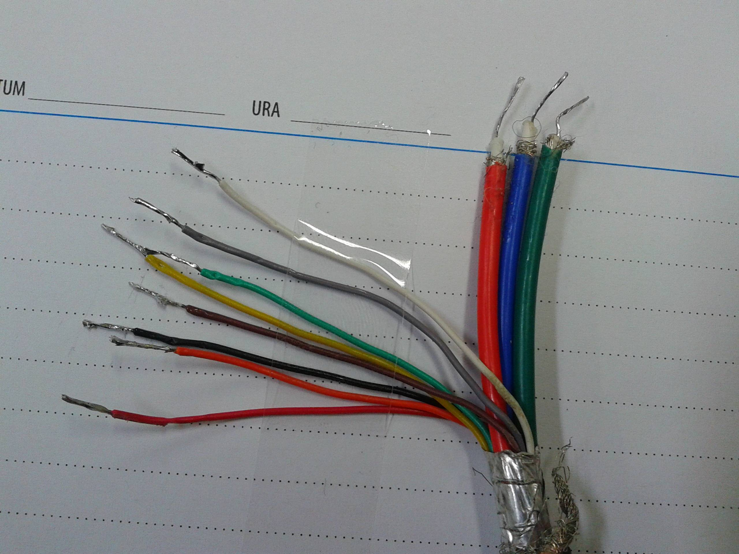 Soldering A Vga Cable - Number Of Wires Doesn&amp;#039;t Match - Electrical - Vga Wiring Diagram