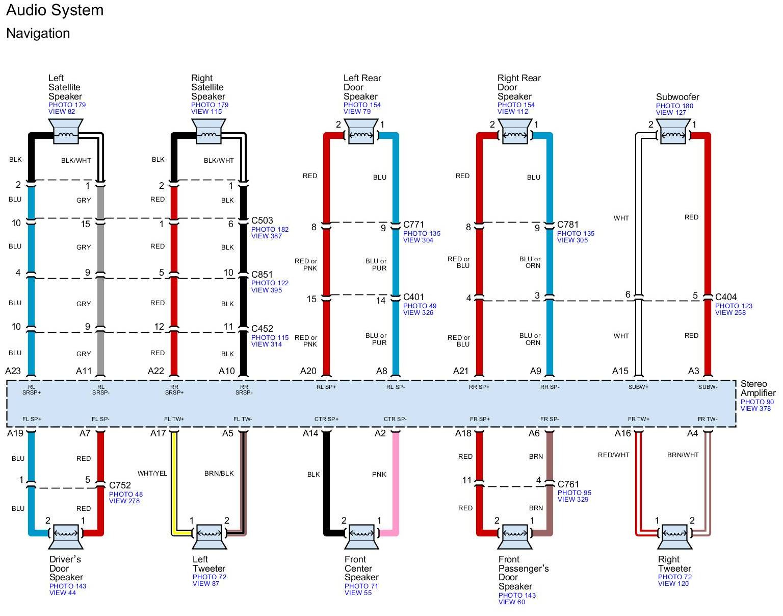 Speaker Wiring Schematic | Manual E-Books - Speaker Wiring Diagram