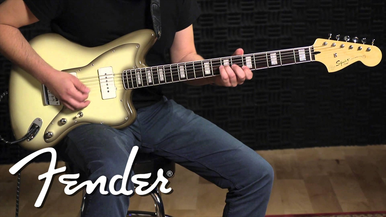 Squier Vintage Modified Baritone Jazzmaster | Fender - Youtube - Jazzmaster Wiring Diagram