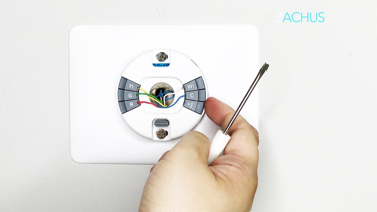 Stepstep Install Of The New Nest Thermostat E - Youtube - Nest E Wiring Diagram