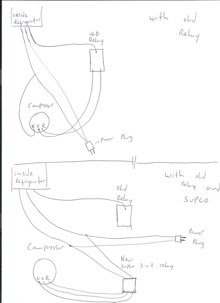 Supco Relay Wire Diagrams | Manual E-Books - Supco 3 In 1 Wiring ...