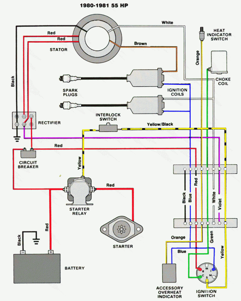Suzuki Marine Ignition Switch Wiring Diagram | Wiring Diagram - Suzuki Outboard Ignition Switch Wiring Diagram