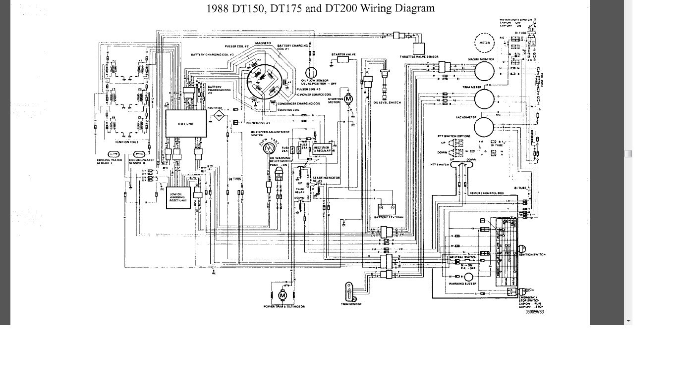 2001 Suzuki Df 60 Tachometer Wiring Color Codes from 2020cadillac.com