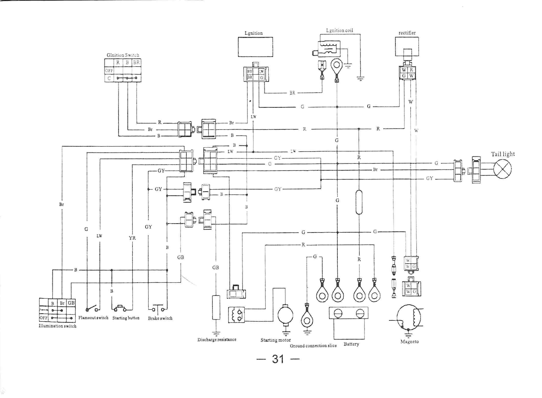 Suzuki Quadrunner 160 Key Wiring - Wiring Diagram Data - Chinese Quad Wiring Diagram