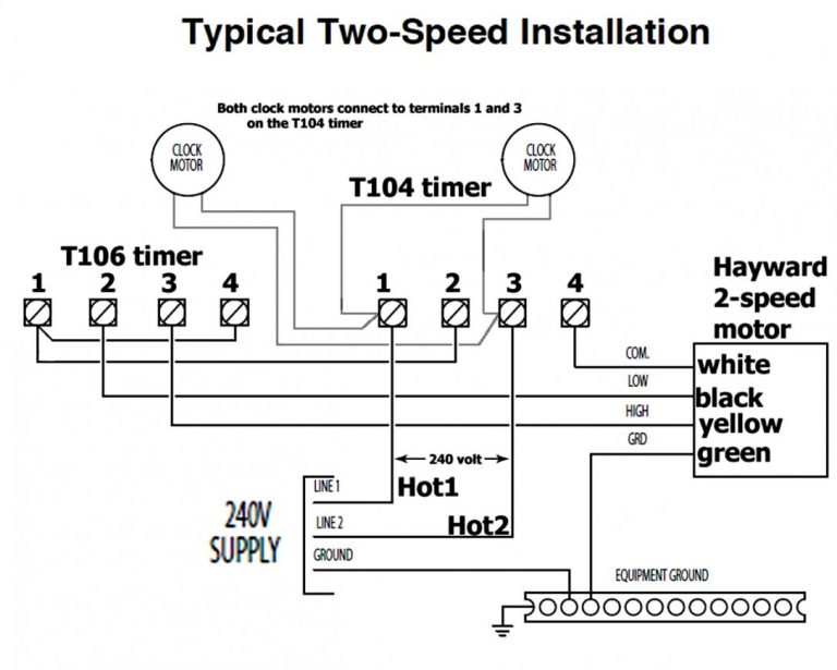 Swimming Pool Hayward Pump Capacitor Wiring Diagram Wiring Diagram