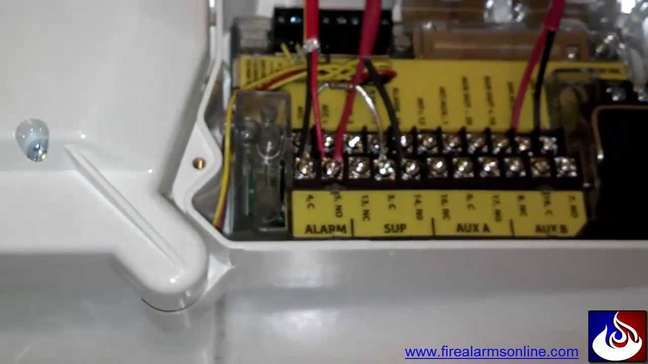 System Sensor Convention 4-Wire Duct Smoke Detector D4120 Wiring - Duct Smoke Detector Wiring Diagram