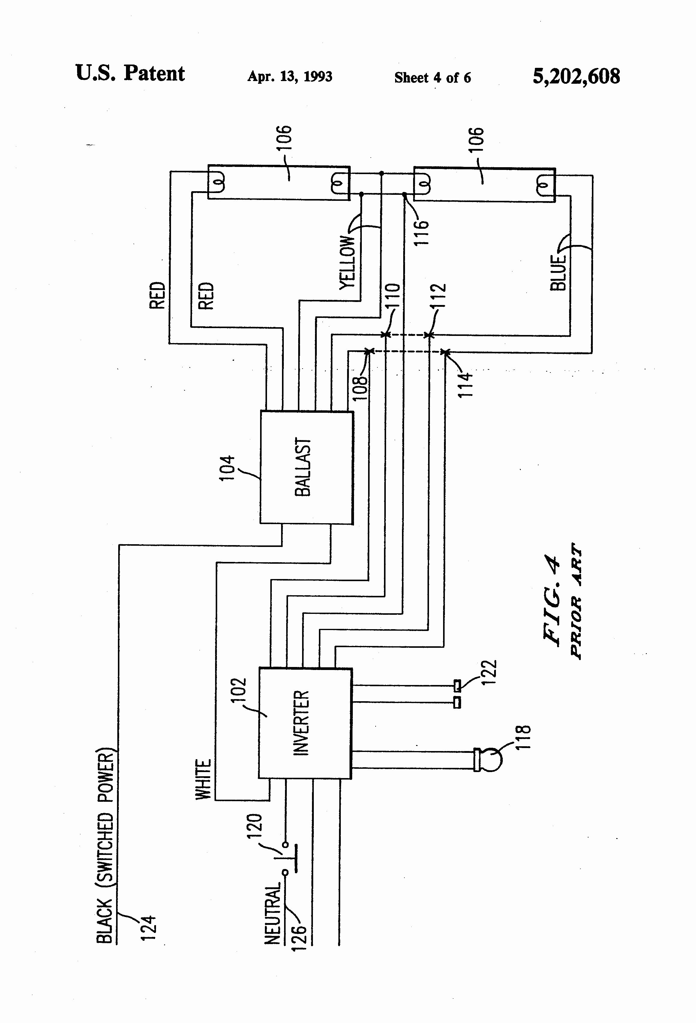 T8 Fluorescent Ballast Wiring Diagram New T8 Electronic Ballast - Fluorescent Ballast Wiring Diagram