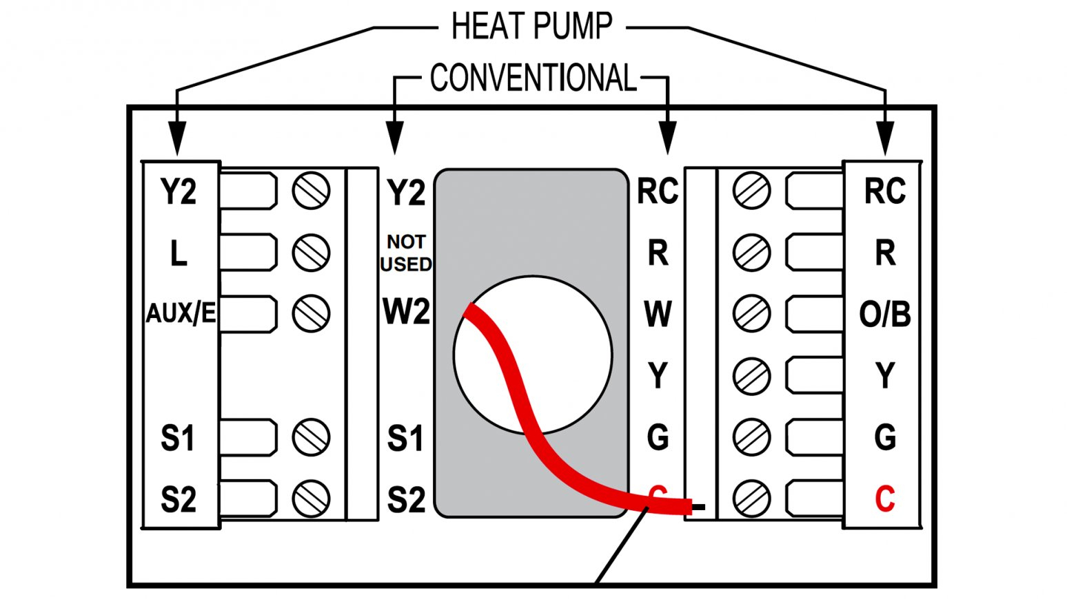 T834N Honeywell Thermostat Wiring Diagram - Wiring Diagram Schema - Gas Furnace Thermostat Wiring Diagram
