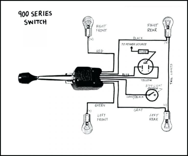 Technical Signal Stat 900 11 Wire Turnsignal Switch The H A M B ...