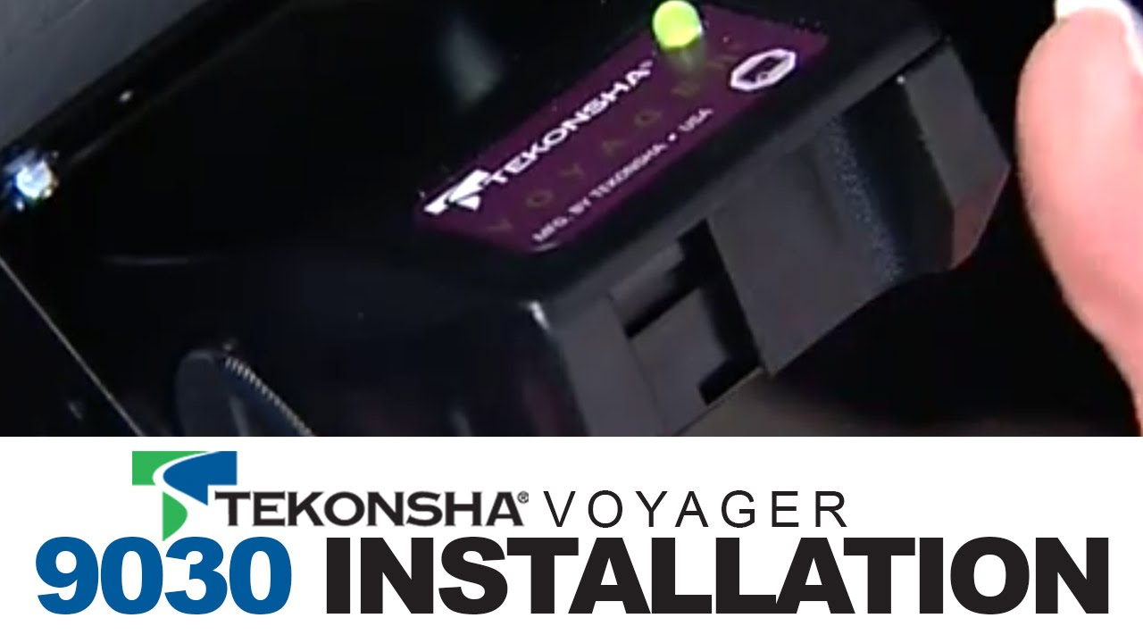 Tekonsha Voyager 9030 Brake Controller Installation - Tekonsha Brake Controller Wiring Diagram