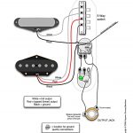 Tele Wiring Diagram, Tapped With A 5 Way Switch | Telecaster Build   5 Way Switch Wiring Diagram