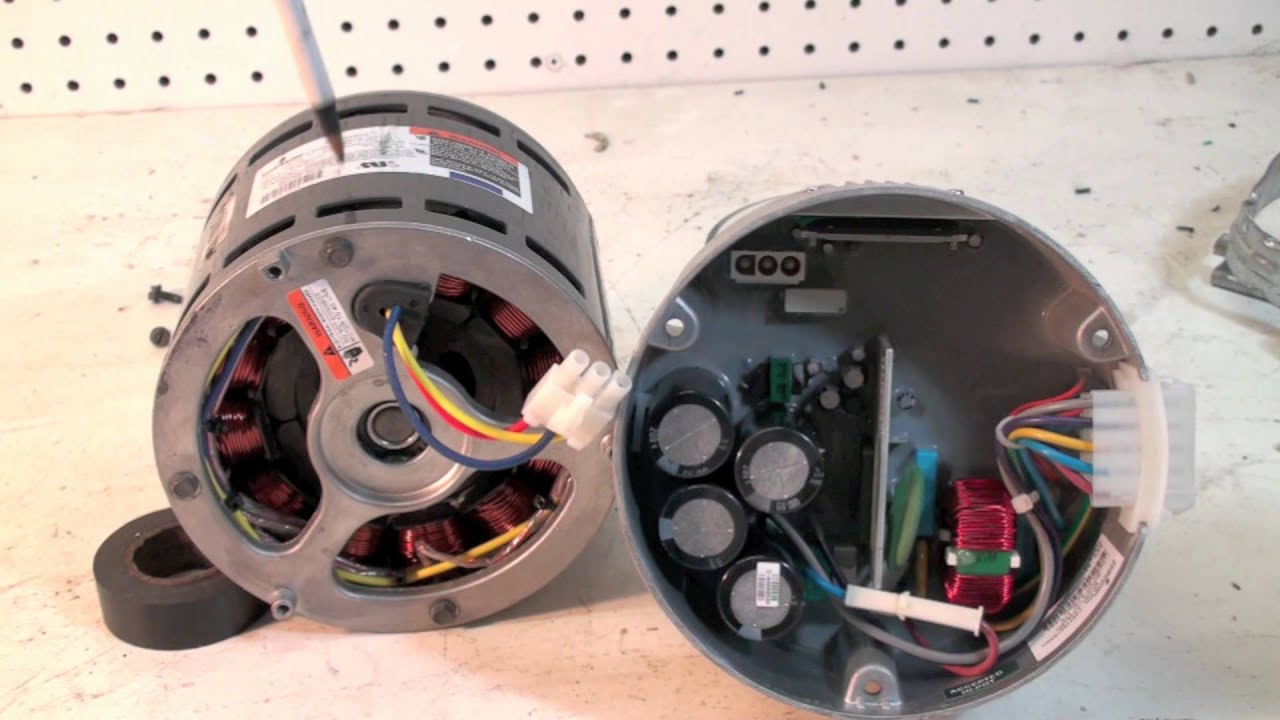 The Ecm Motor Construction And Troubleshoot - Youtube - Ecm Motor Wiring Diagram