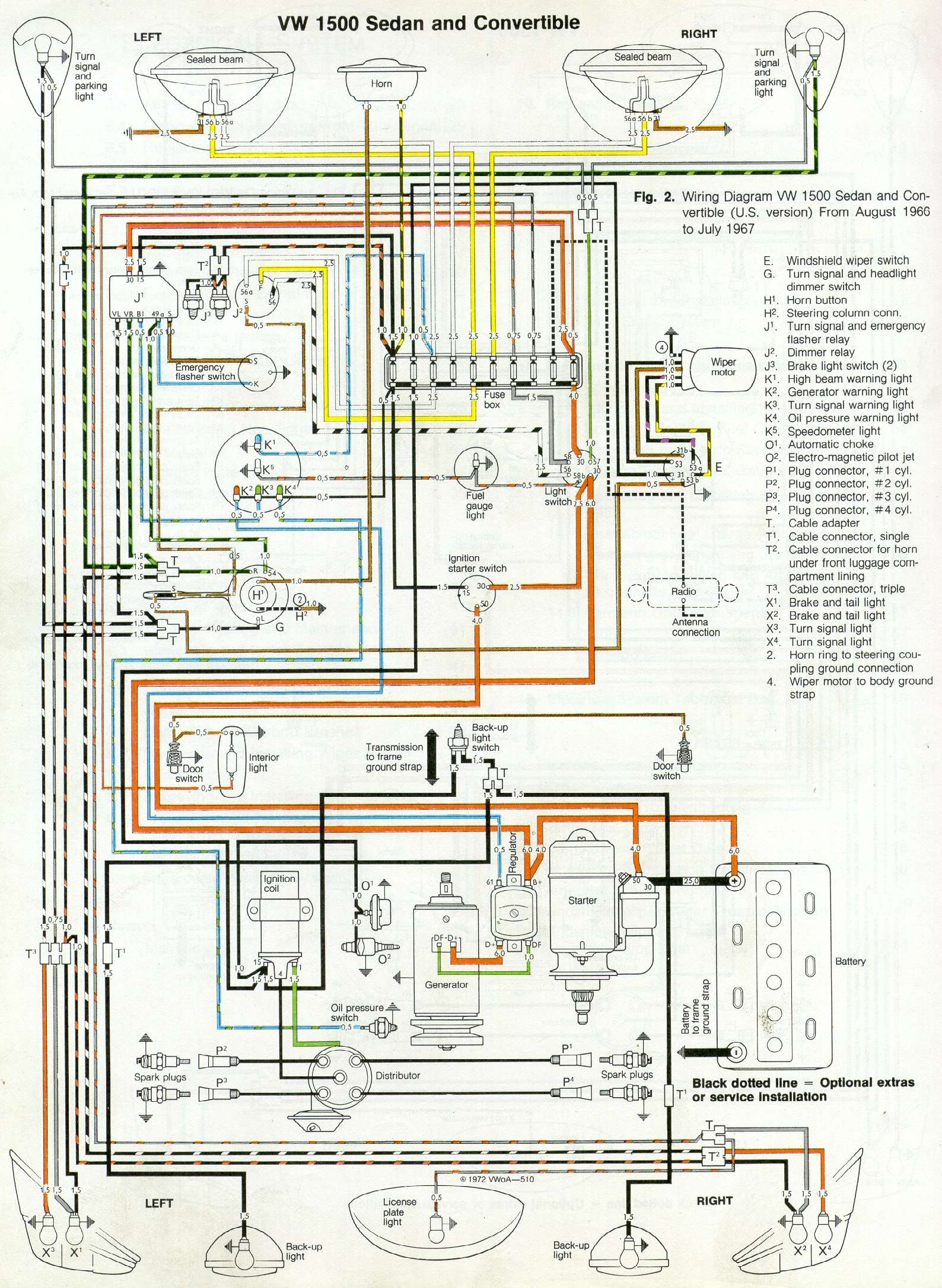 Vw Wiring Diagrams Free Downloads