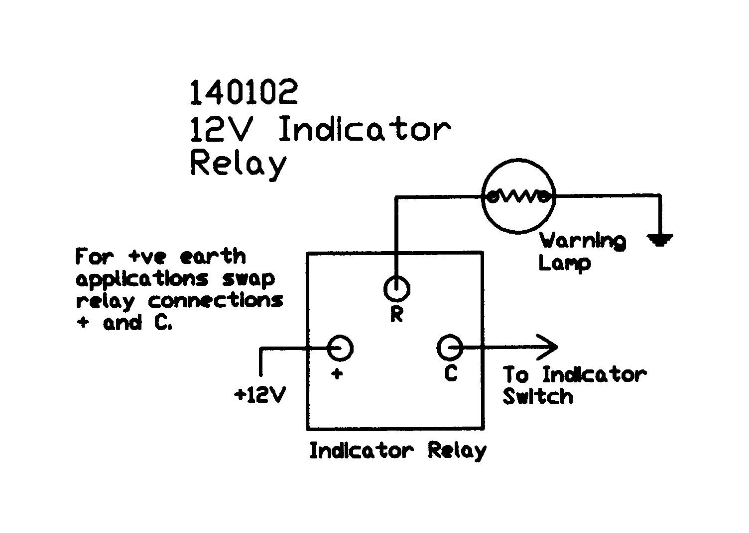 3 Pin Flasher Relay Wiring Diagram - Cadician's Blog