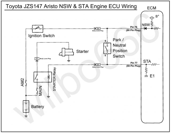 Toyota Igniter Wiring Diagram | Wiring Library - Toyota Igniter Wiring