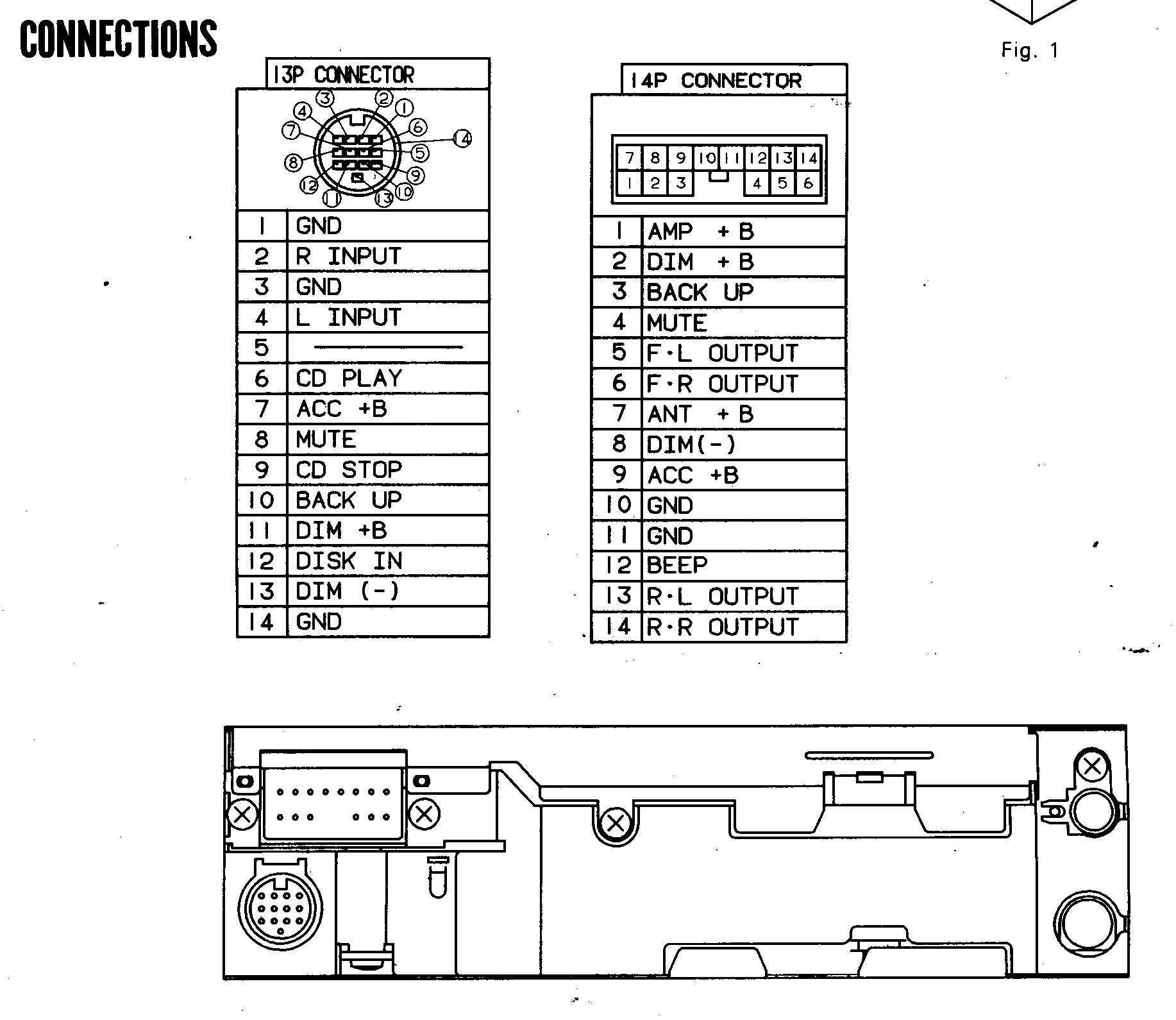 Toyota Tacoma Stereo Wiring Diagram | Wiring Diagram