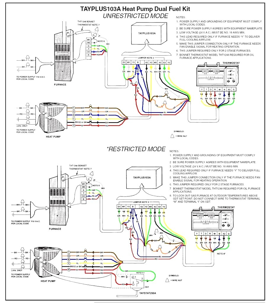 Trane Baysens019B Thermostat Wiring Diagram - Wiring Diagram Explained - Goodman Heat Pump Thermostat Wiring Diagram