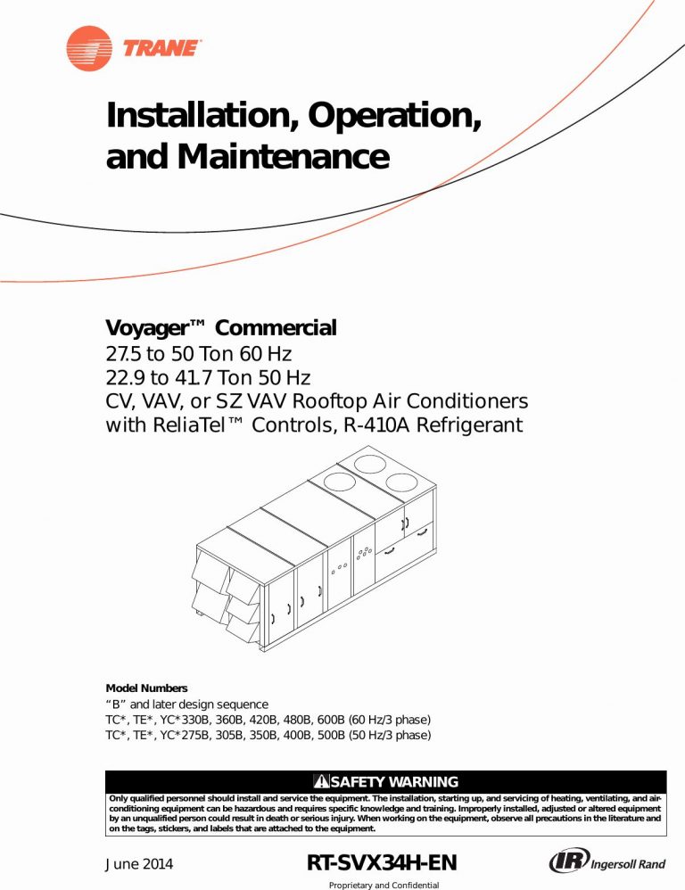 Trane Rooftop Ac Wiring Diagrams All Wiring Diagram Trane Rooftop