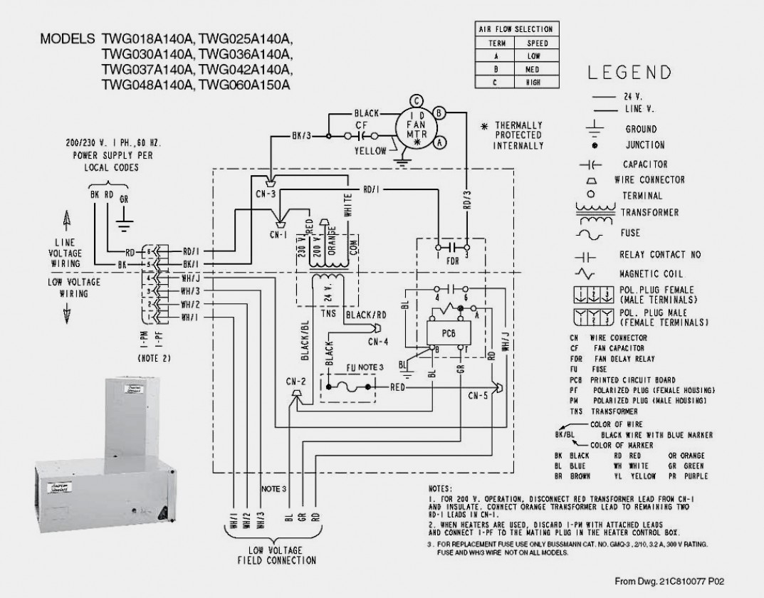 Trane Wiring Diagram | Schematic Diagram - Trane Thermostat Wiring Diagram