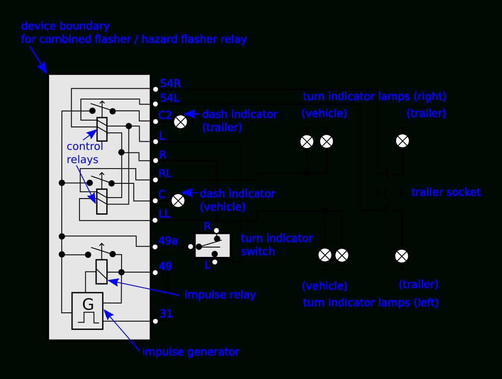 Turn Signal Flasher Diagram - Wiring Diagrams Hubs - Turn Signal Flasher Wiring Diagram