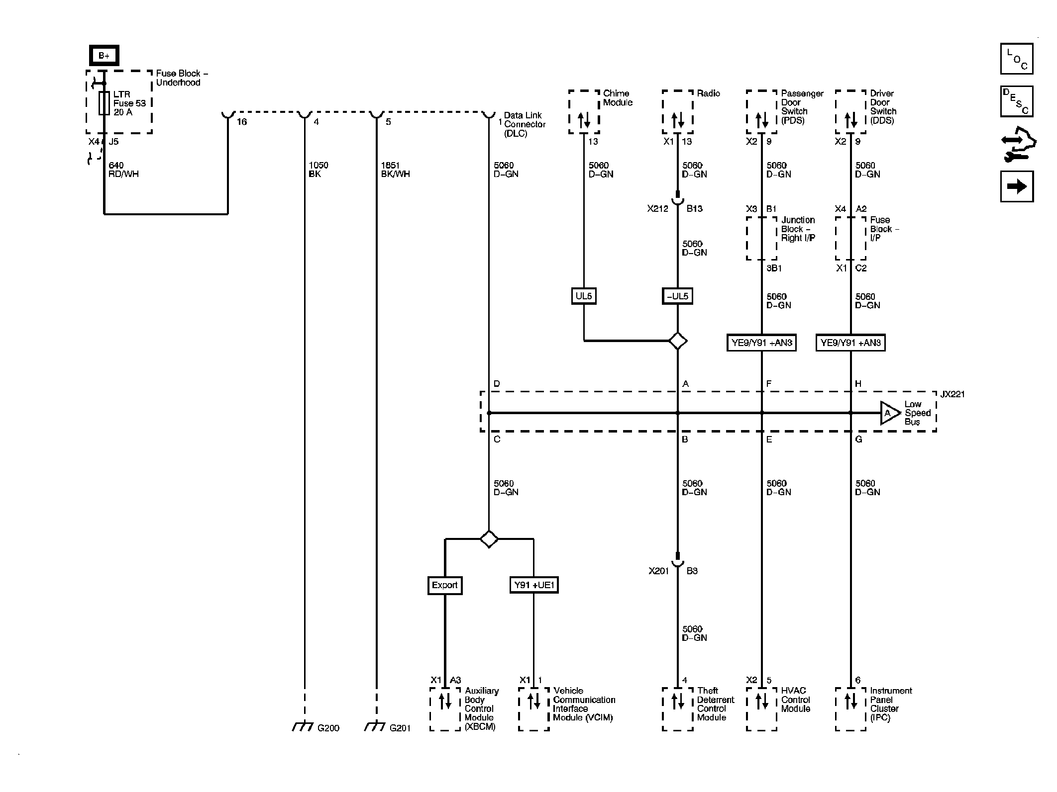 U0073 – Control Module – Data Bus Off – Troublecodes - Data Link Connector Wiring Diagram