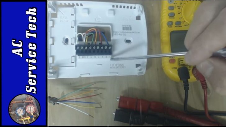 Understanding And Wiring Heat Pump Thermostats With Aux & Em. Heat - 2 Wire Thermostat Wiring
