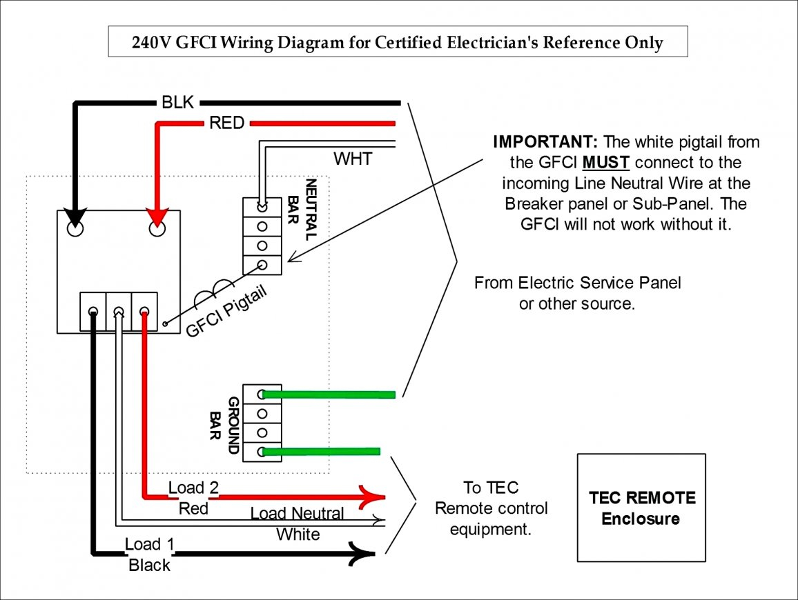 Unique Gfci Breaker Wiring Diagram Wire For Library Simple New - 240V Plug Wiring Diagram