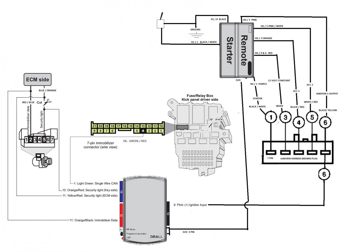 Volkswagen Remote Starter Diagram - All Wiring Diagram Data - Bulldog Remote Start Wiring Diagram