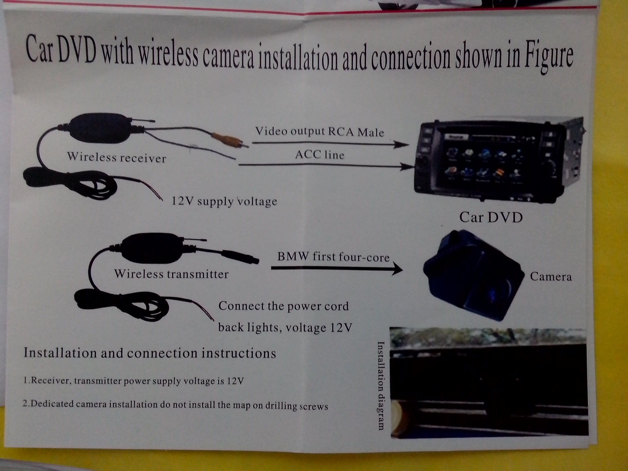 Voyager Camera Wiring Diagram | Manual E-Books - Voyager Backup Camera Wiring Diagram