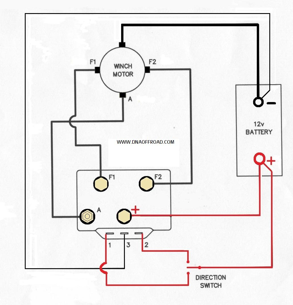 12 Volt Winch Solenoid Wiring Diagram - Cadician's Blog